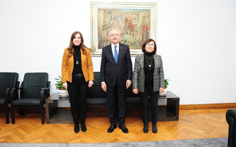 Başkan Çalkaya, Kılıçdaroğlu ile buluştu