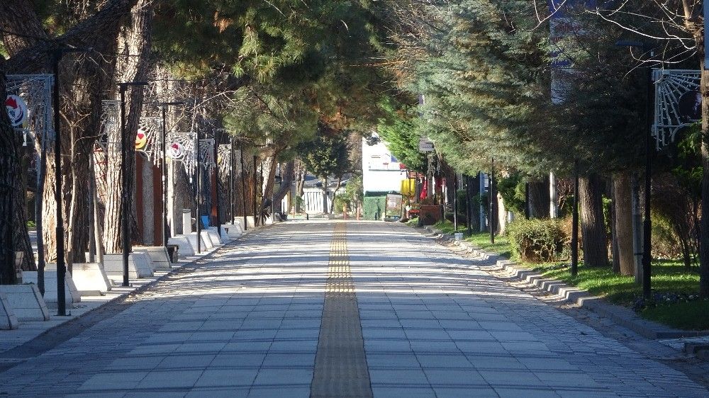 Kırklareli'nde 'korona' sessizliği