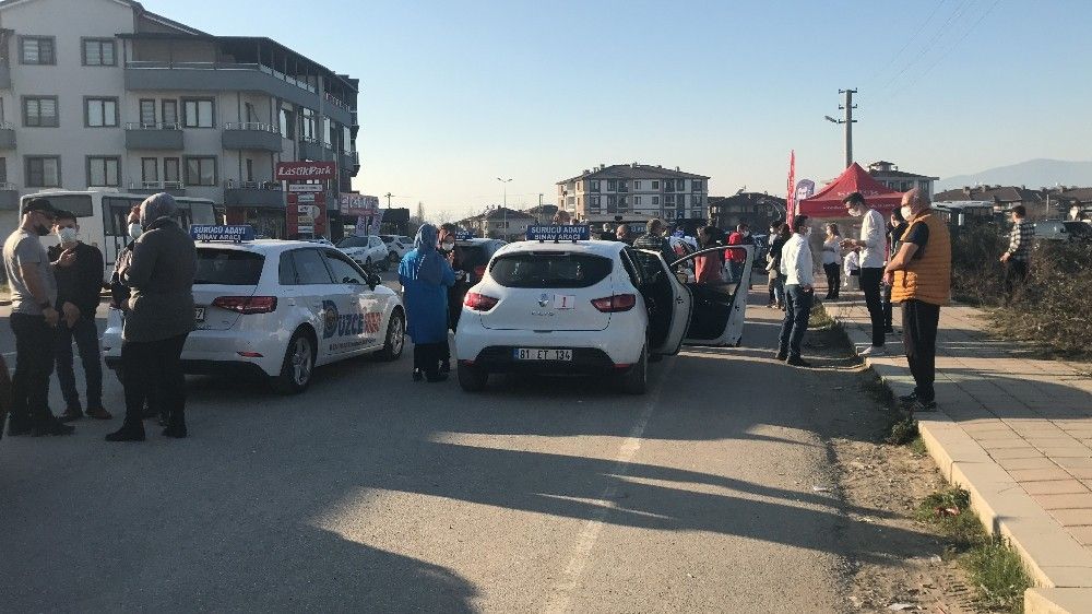 Kısıtlamada ehliyet heyecanı