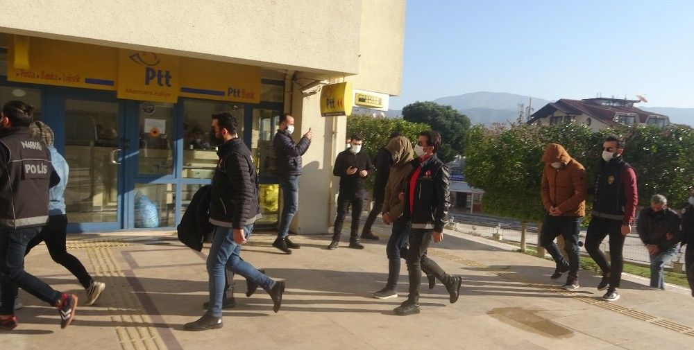 Marmaris'te uyuşturucu tacirleri tutuklandı