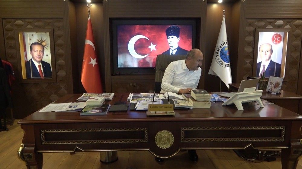 MHP'li belediye başkanı saldırıya uğradı