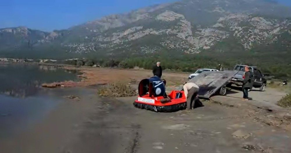 Milli parkın uçan teknesi görücüye çıktı