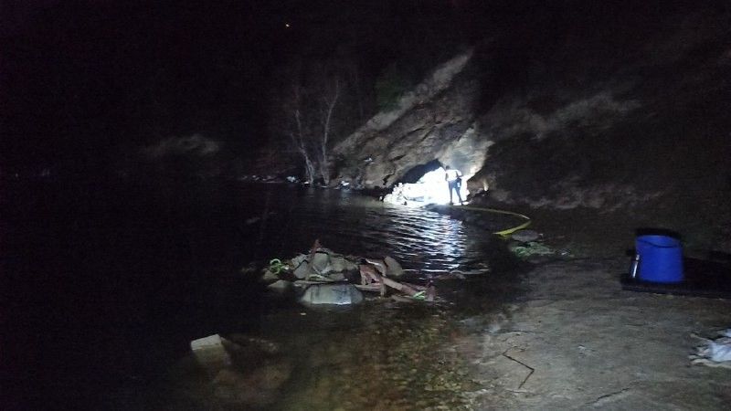 Samsun'da kamyonet baraj gölüne uçtu: 3 ölü, 1 yaralı