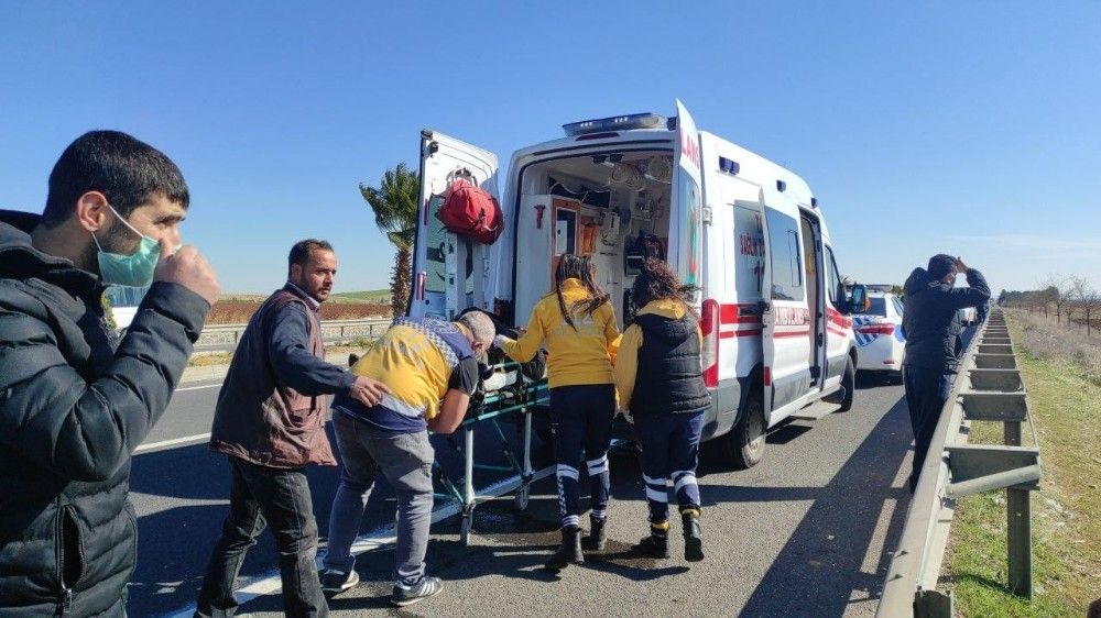 Şanlıurfa'da inşaat işçileri kaza yaptı: 6 yaralı