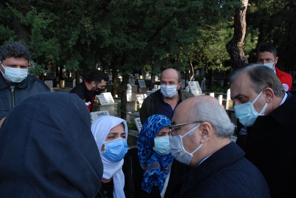 Sele kapılan damat ve kayınpedere son görev