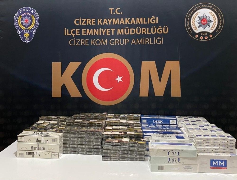 Şırnak'ta kaçakçılık operasyonu: 51 gözaltı