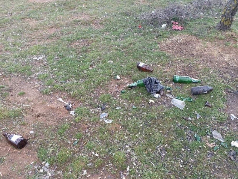 Yayla gölünde çirkin manzaralar