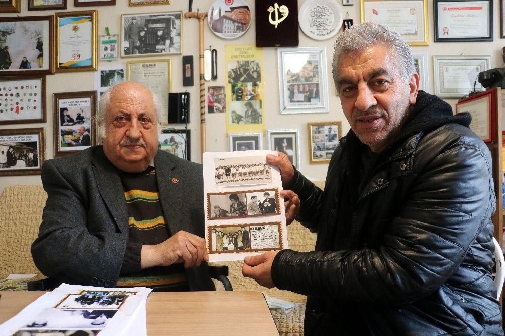 Aşık Veysel'in ölmeden 12 saat önceki fotoğrafı