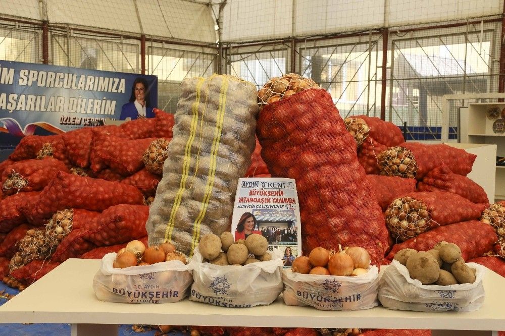 Aydın'da patates ve soğan üreticisine destek