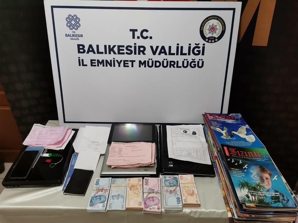 Balıkesir polisinden tefeci operasyonu