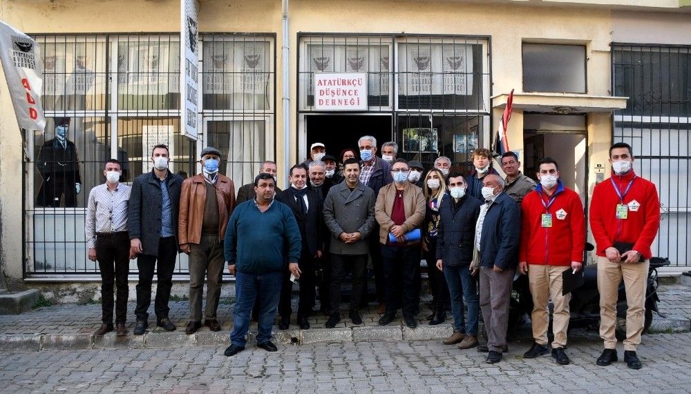 Başkan Günel, Güzelçamlı esnafı ve vatandaşlar ile bir araya geldi