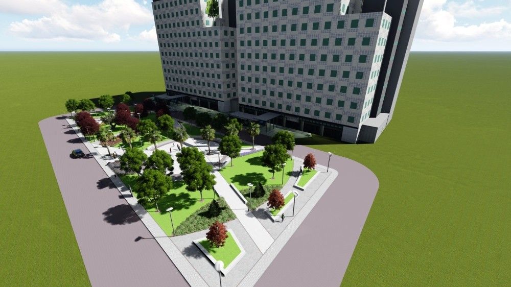 Bayraklı'ya dev park