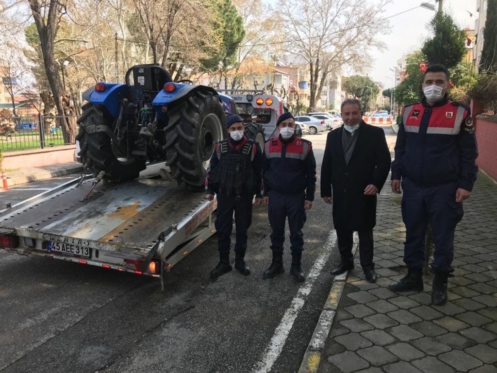 CHP'li eski vekilin çalınan traktörü bulundu
