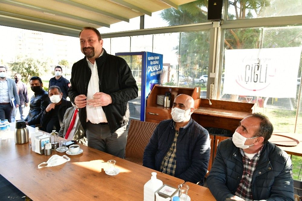 Çiğli'de güvenlik görevlilerinin sorunu çözüldü