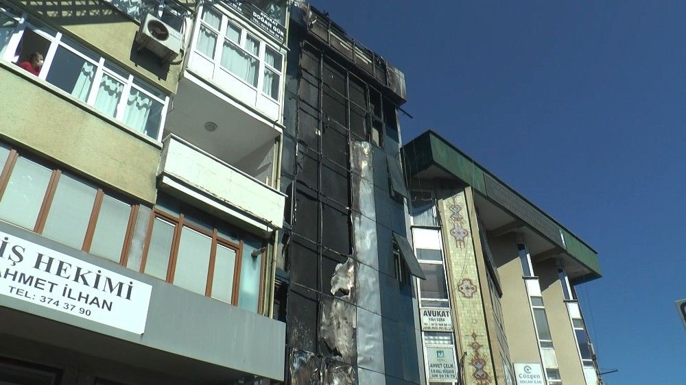 Dersanede korkutan yangın
