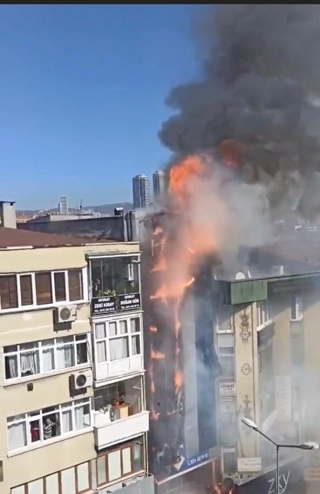 Dersanede korkutan yangın