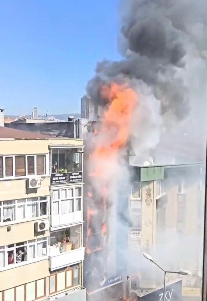 Dersanede korkutan yangın