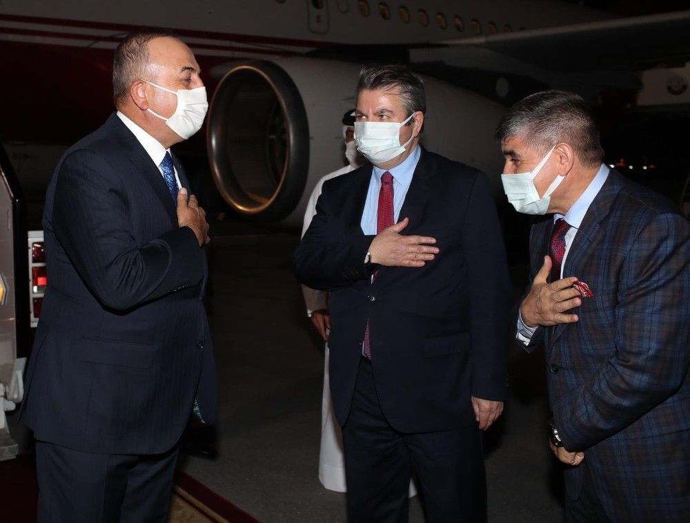 Dışişleri Bakanı Çavuşoğlu, Katar'da