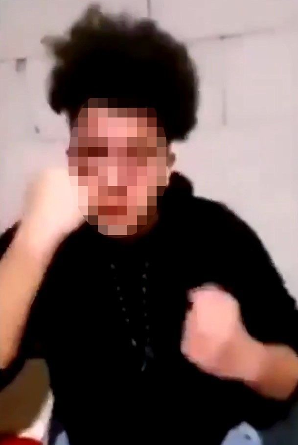 Engelli genci darp etti, videoyu paylaştı