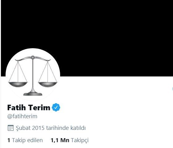 Fatih Terim'den 'adalet' göndermesi