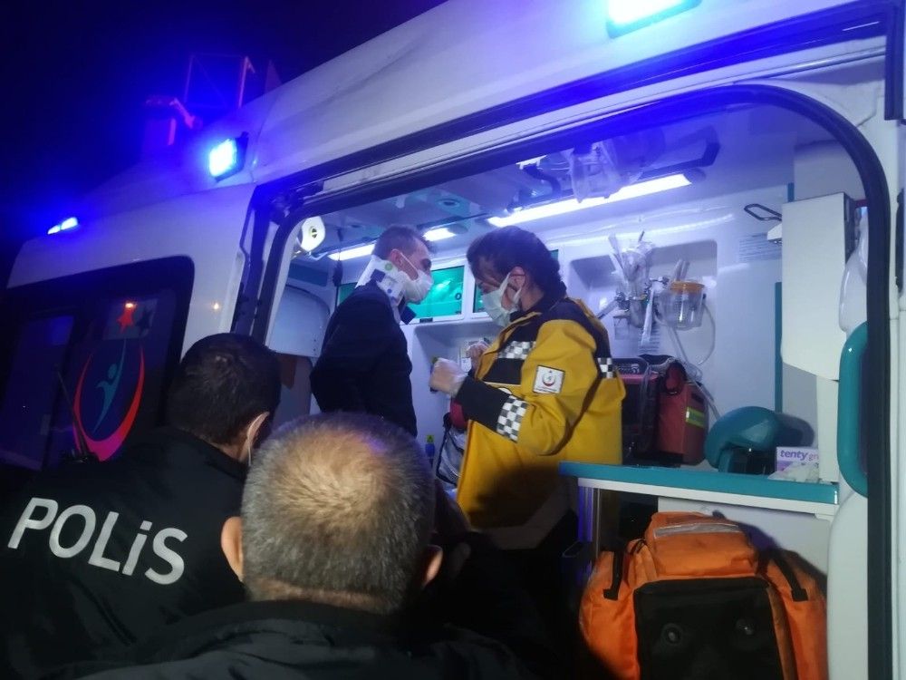 Kaza yaptı, yaralıları bırakıp kaçtı!