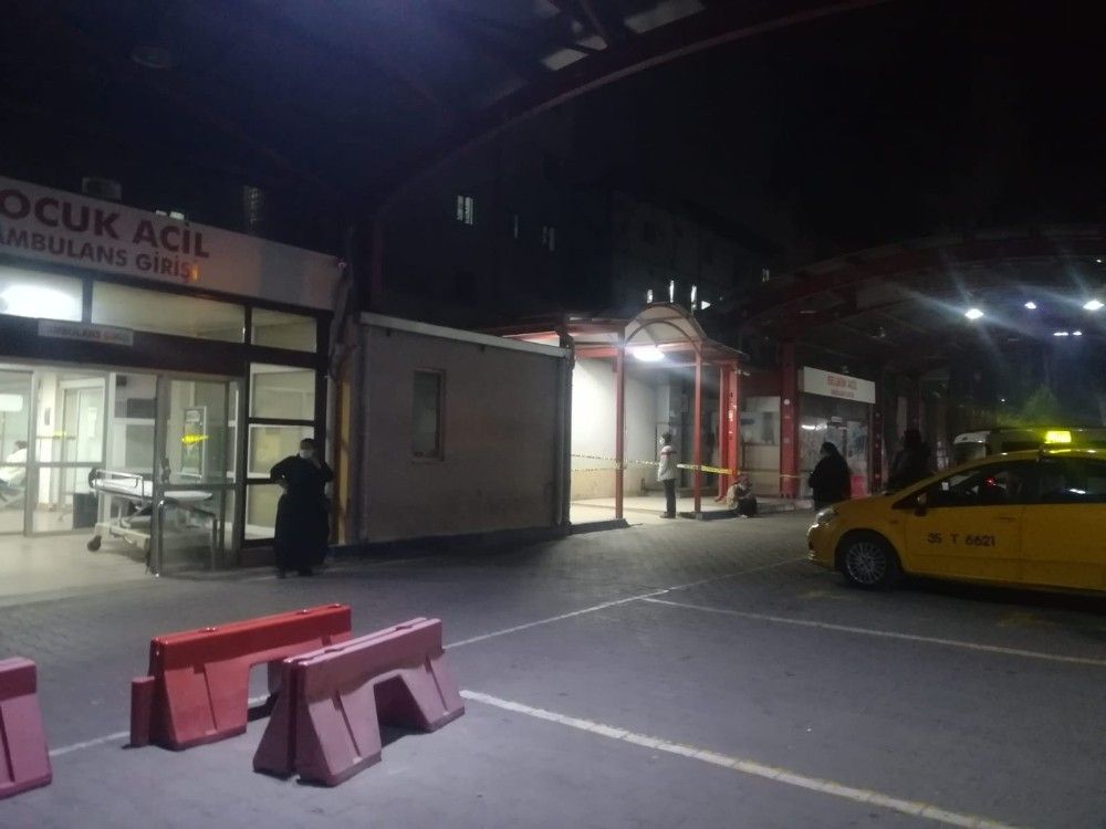 İzmir'de silahla vurulan kişi hastaneye kaldırıldı