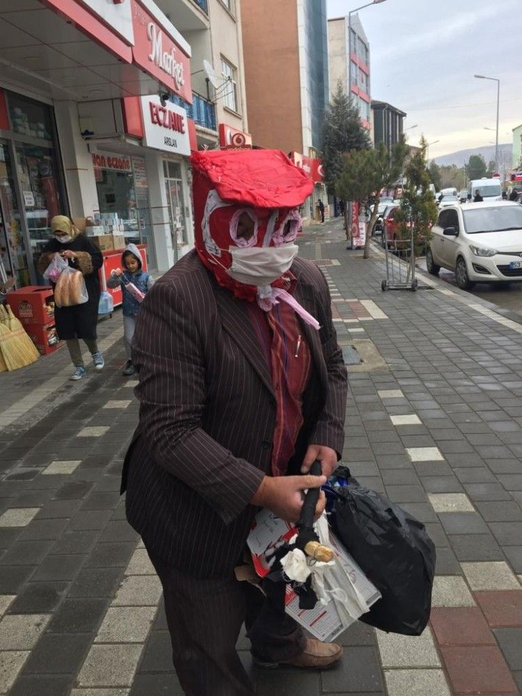Koronadan böyle korundu, bir bakan bir daha baktı