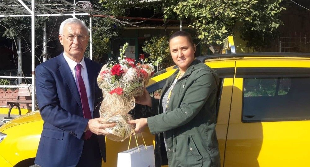 O taksilerin nazar boncuğu