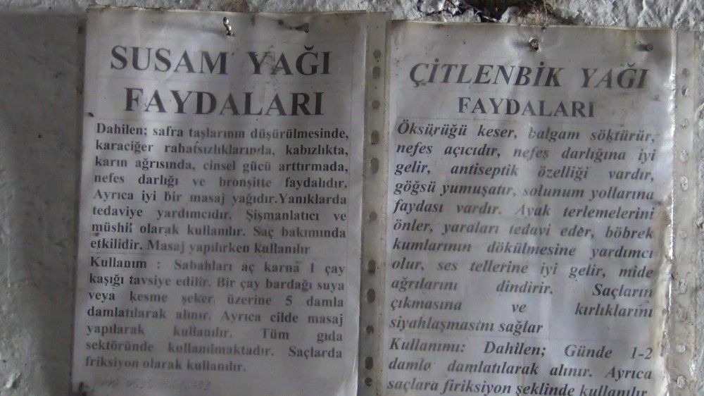 Sındırgı'da 55 yıldır doğal yöntemlerle susam yağı çıkarıyorlar