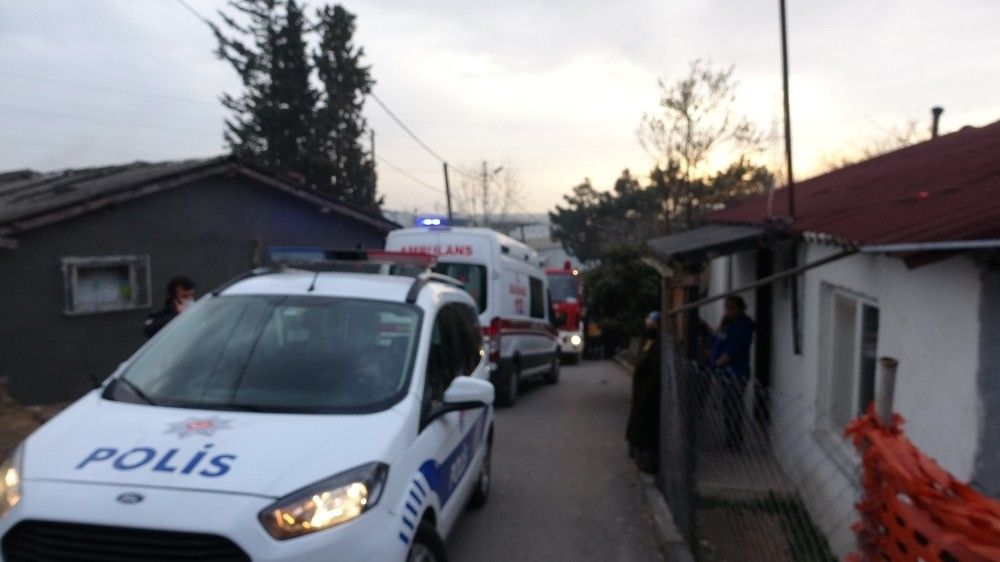 Gecekonduda yaşanan tüp patlaması korkuttu