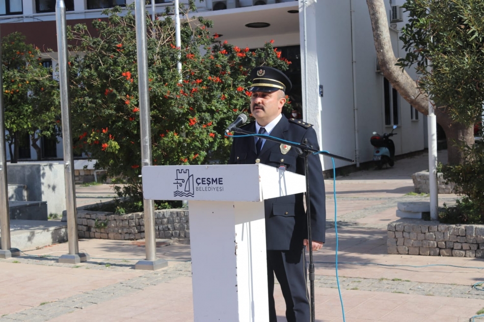 Çeşme'de Polis Haftası halkla kutlandı