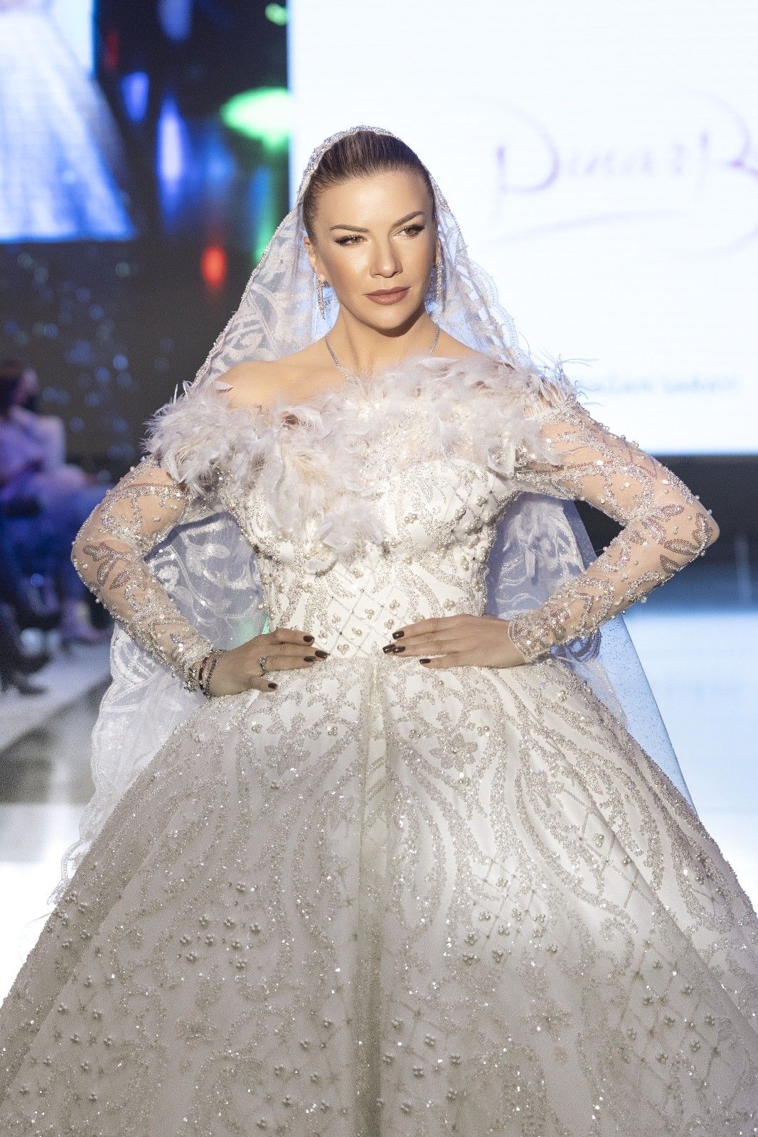 '5'inci Gelin Damat Fashion' defilesi pandemi tedbirleriyle gerçekleşti