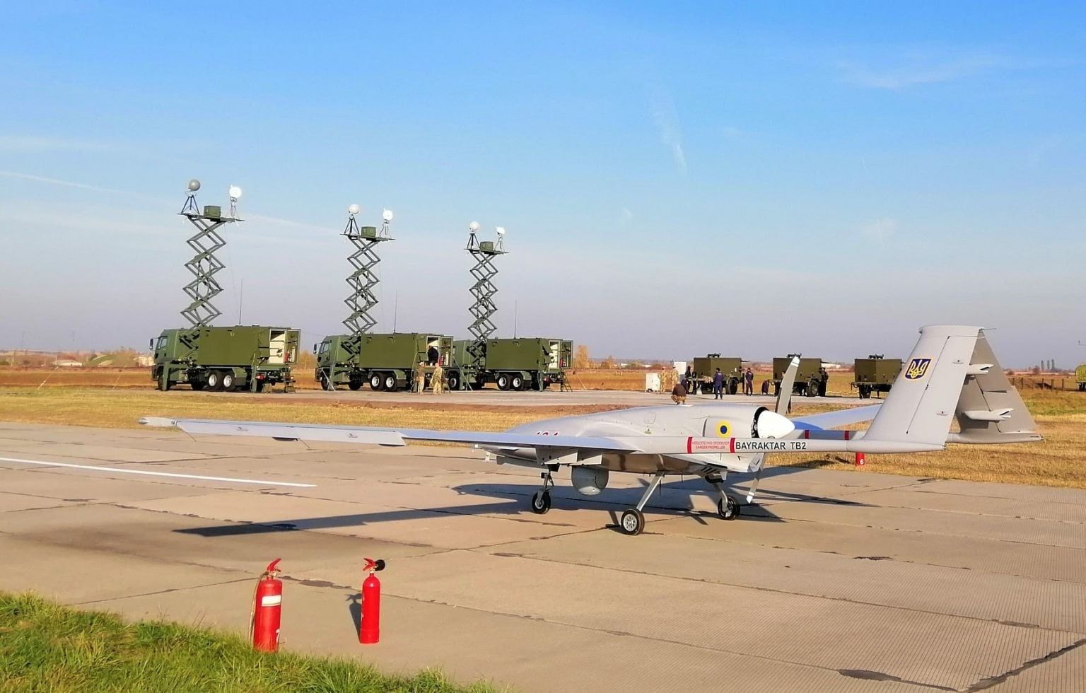 Donbass'ta keşif uçuşu
