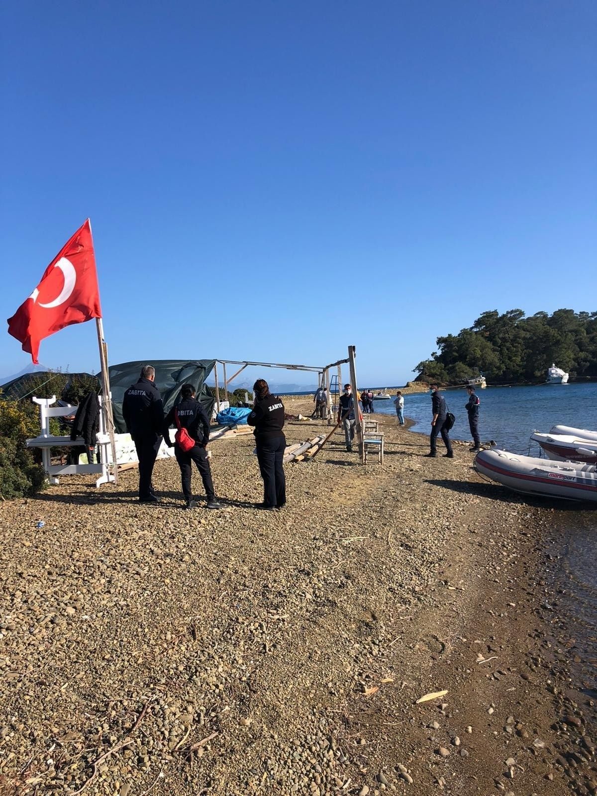 Dünyaca ünlü Yassıca Adası'nda yıkım