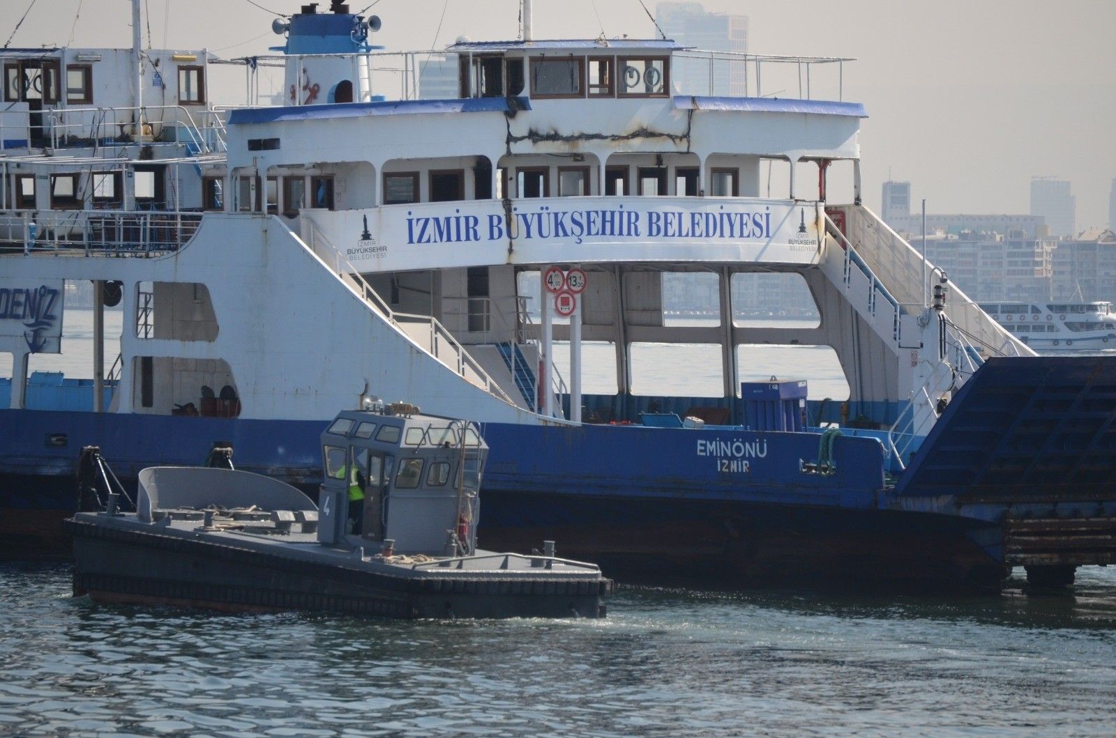 Emektar Eminönü Feribotu 'duba' olarak hizmet verecek