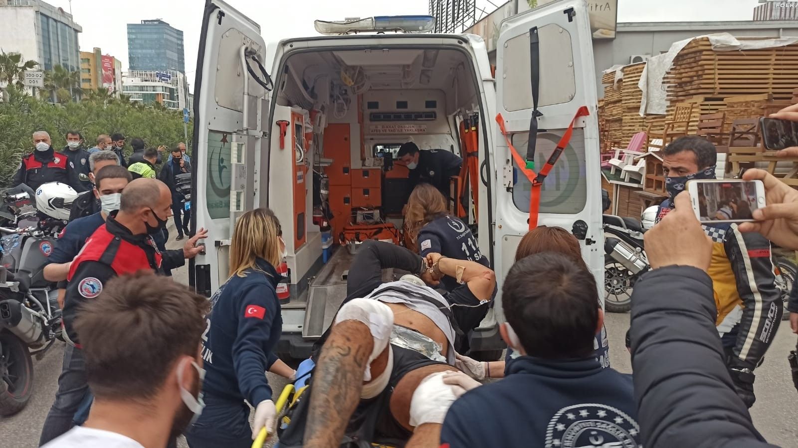 İzmir'de aksiyon filmi gibi firar