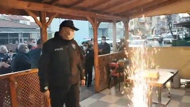 Kavga ihbarında bulunup polislere sürpriz yaptılar