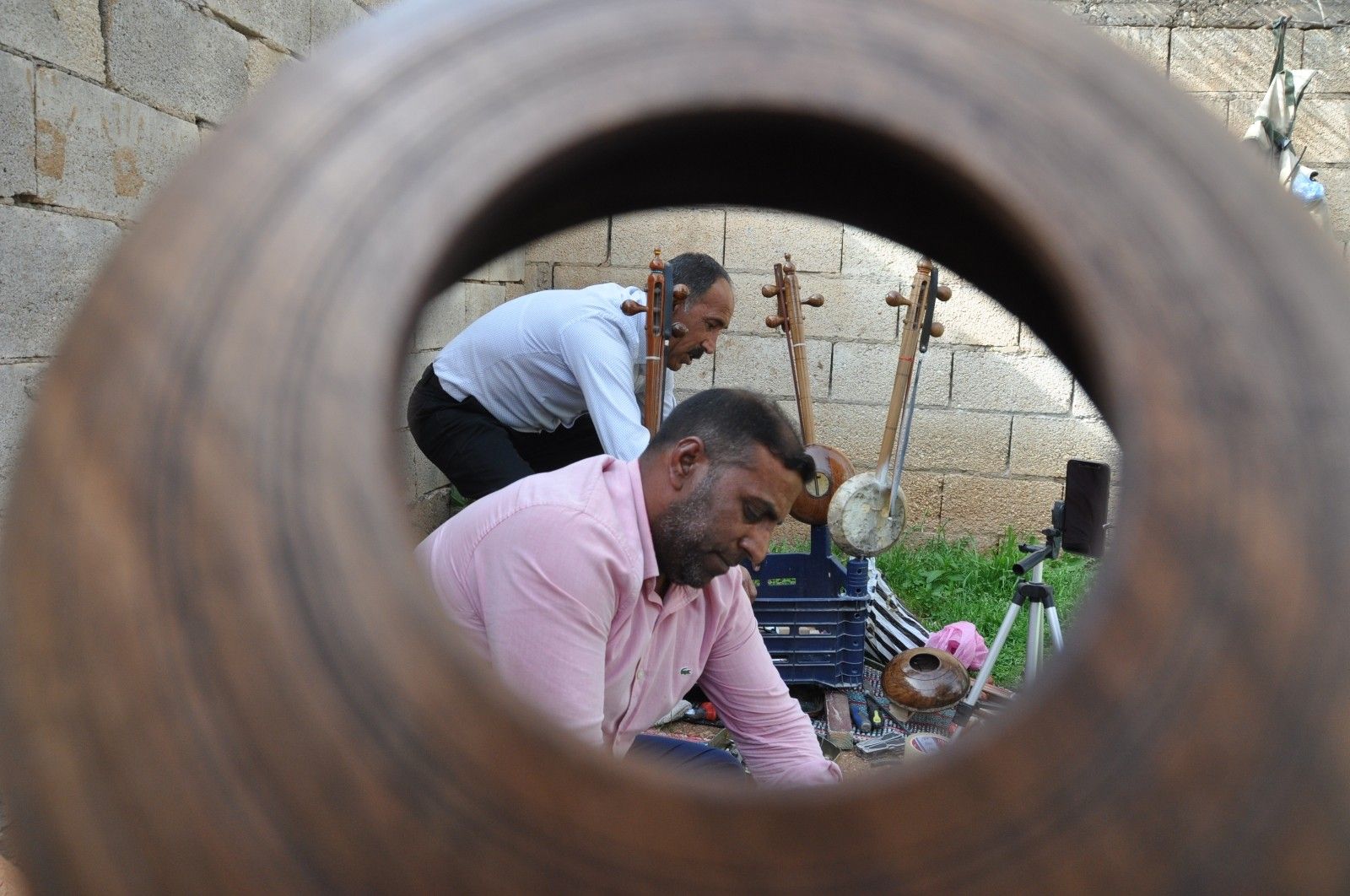 Mardin'de üretilen kemençeler Avrupa'da