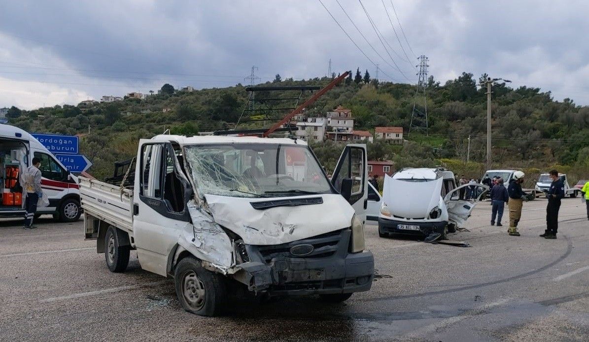 Urla'da trafik kazası: 1 ölü