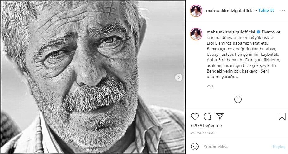 Usta oyuncu Demiröz hayatını kaybetti