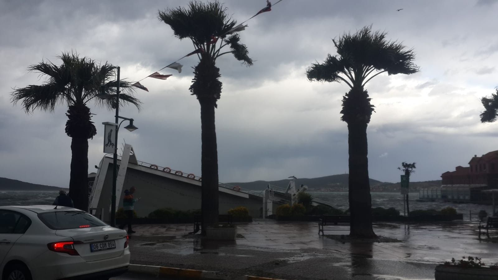 Ayvalık'ı kasırga vurdu: Zarar büyük