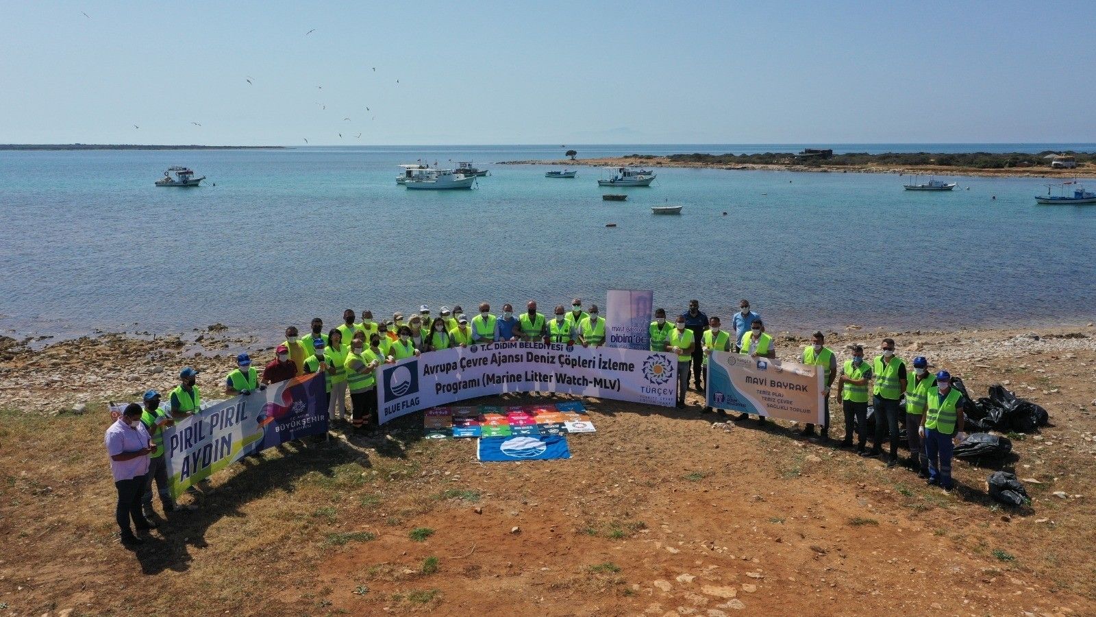 Deniz Çöpleri İzleme Projesi'nin İlkbahar etabı gerçekleşti
