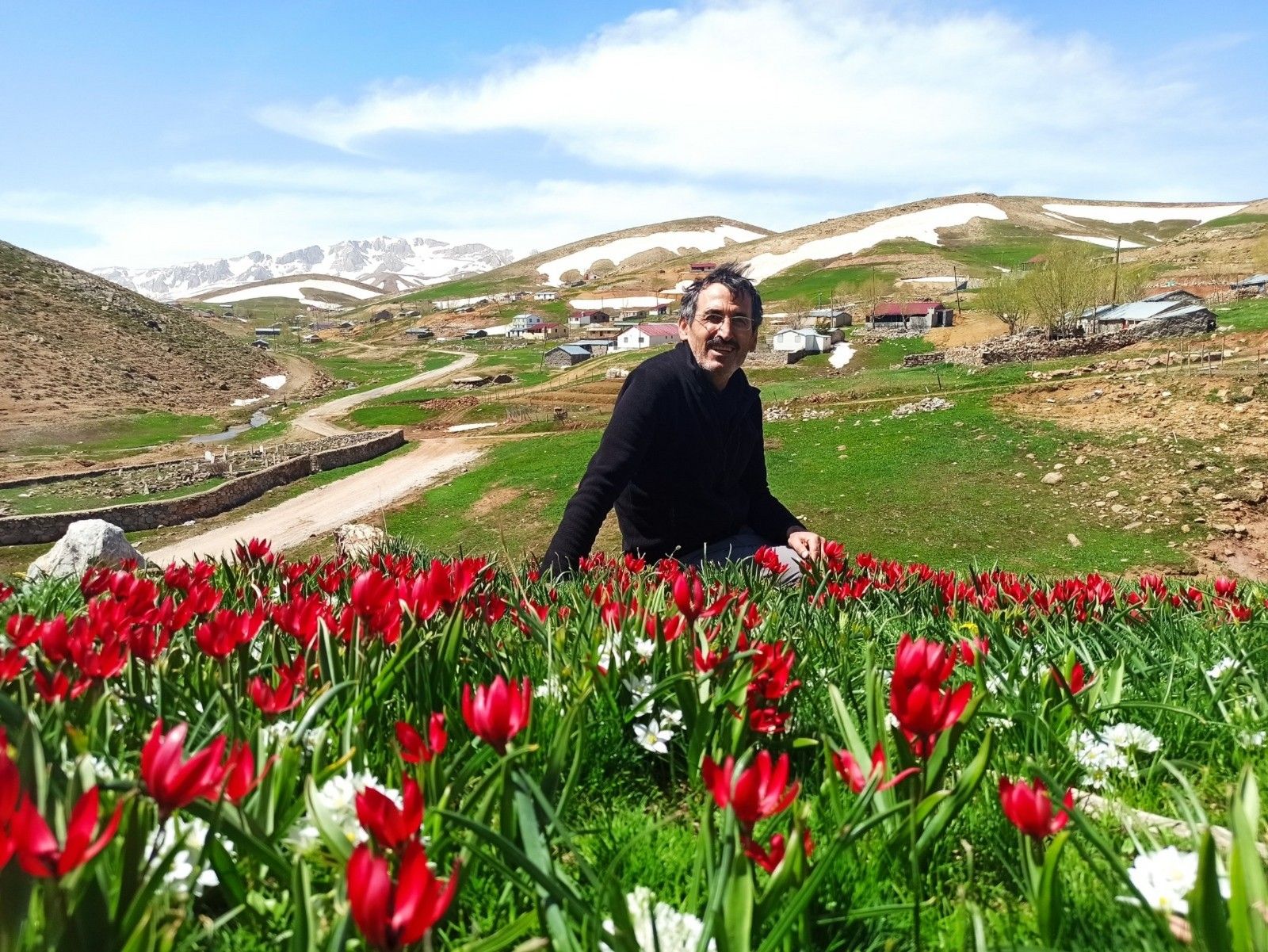 Doğa harikası Eğrigöl'ün çiçekleri