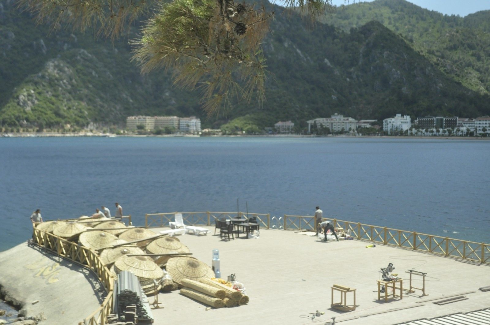 Marmaris'in beş yıldızlı plajı 11 Haziran' da açılacak