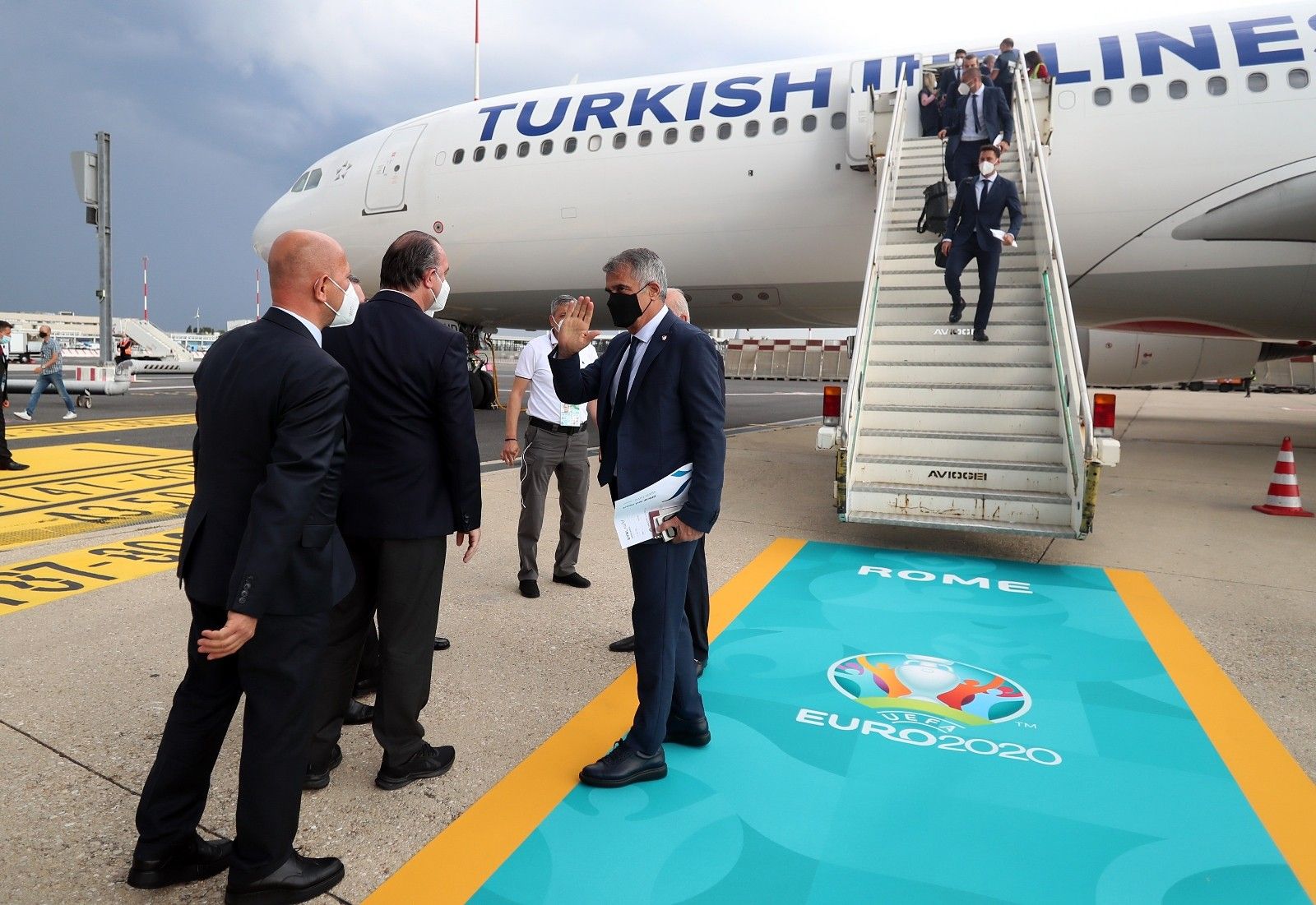 A Milli Takım, Roma'da