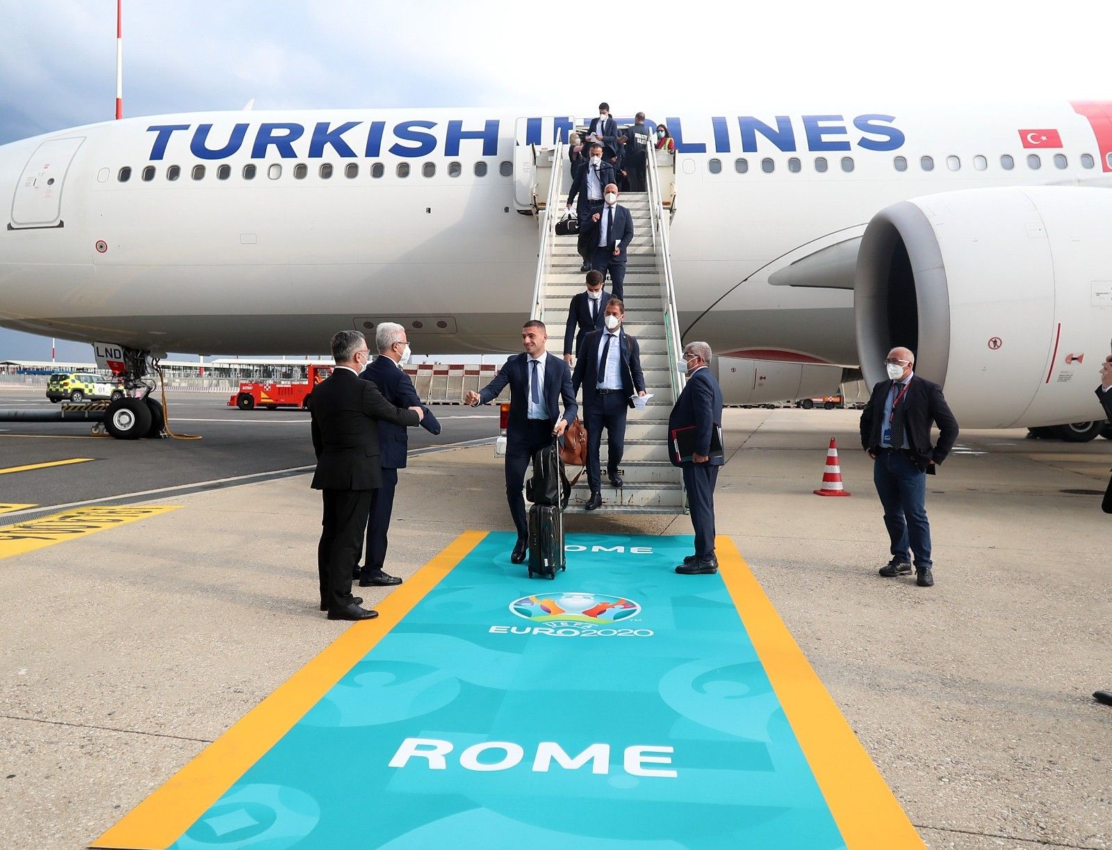 A Milli Takım, Roma'da
