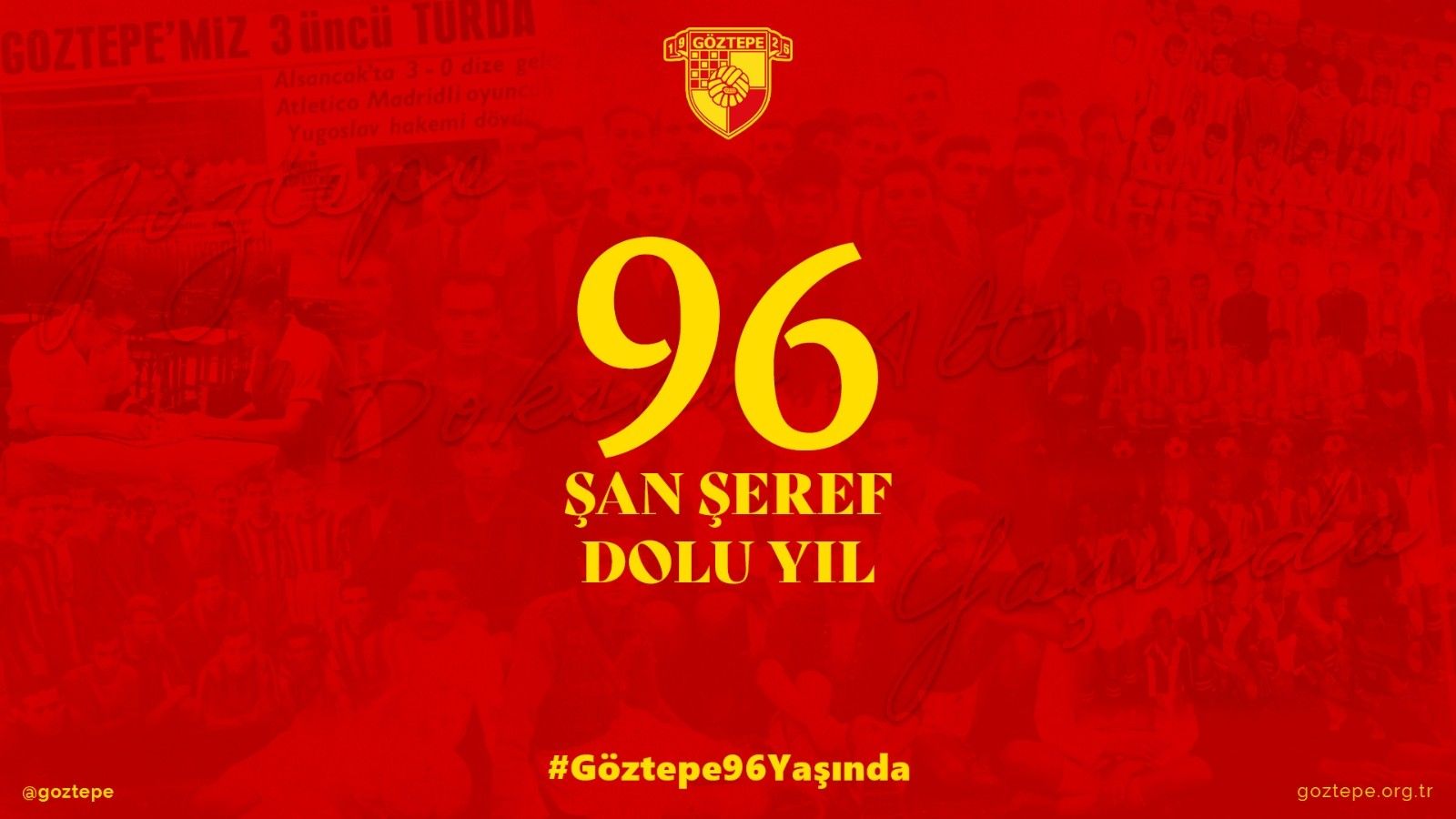 Göztepe, 96 yaşında