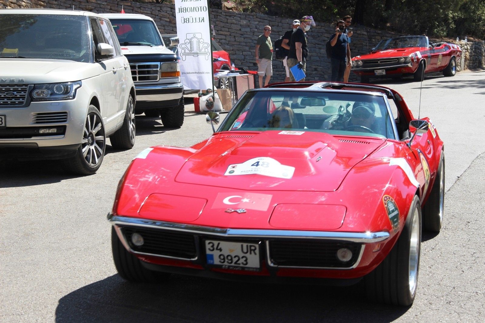 Klasik otomobiller Bodrum'da buluştu