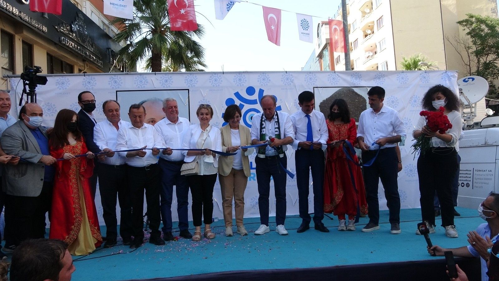 Muharrem İnce, Denizli'de partisinin il başkanlığını açtı