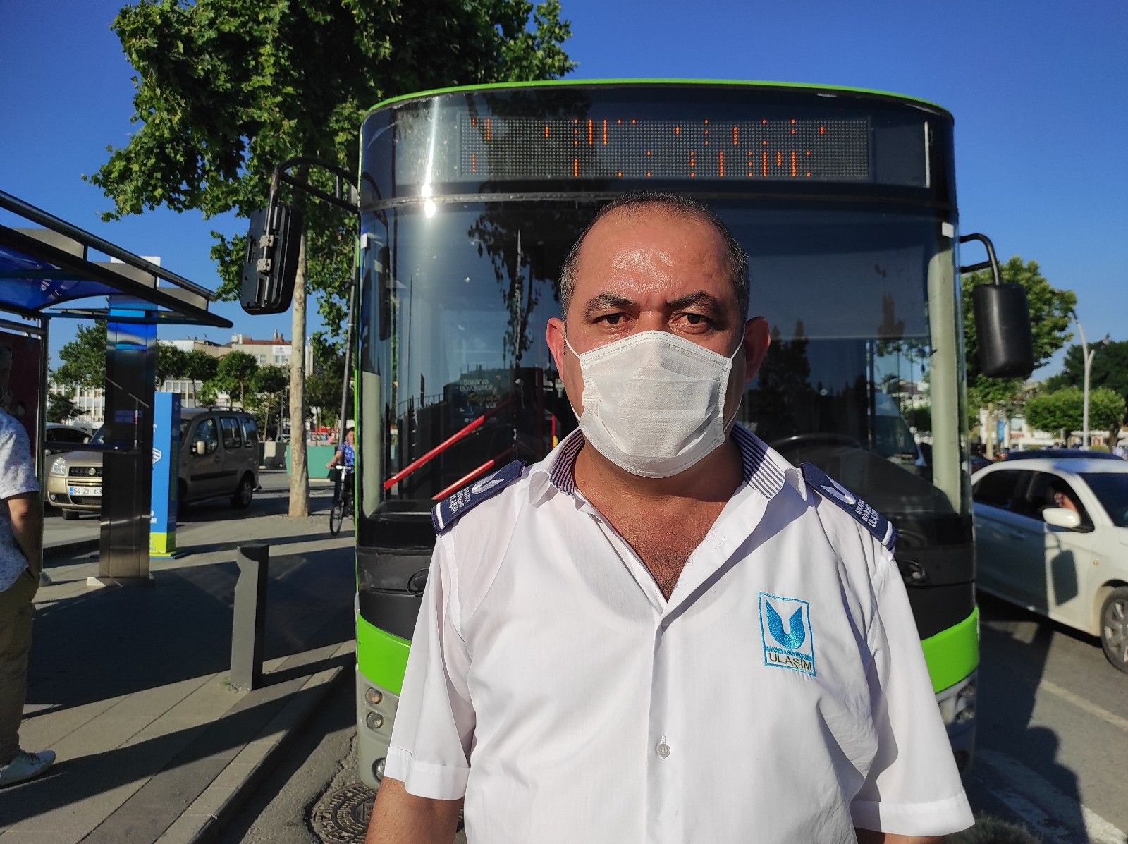 YKS'ye girecek öğrenciler için güzergah değiştiren şoför konuştu